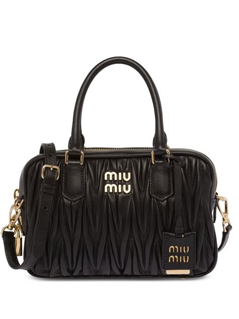 miu miu tote|farfetch miu michael bags.